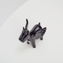 Cargar imagen en el visor de la galería, Escultura dogo angel negro
